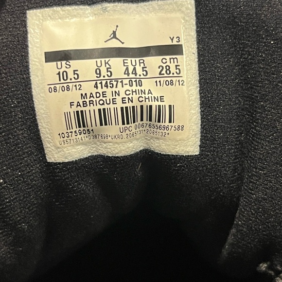 Air Jordan 13 retro bred 🍞 xiii size 10.5 🏀 - Picture 6 of 8